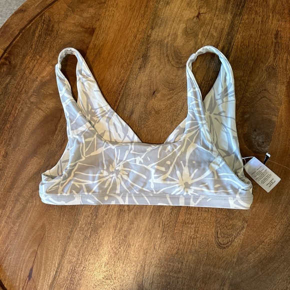 Madewell Reversible Bikini Set size Small/ Medium Abstract Flora NWT High Waist - Picture 3 of 9